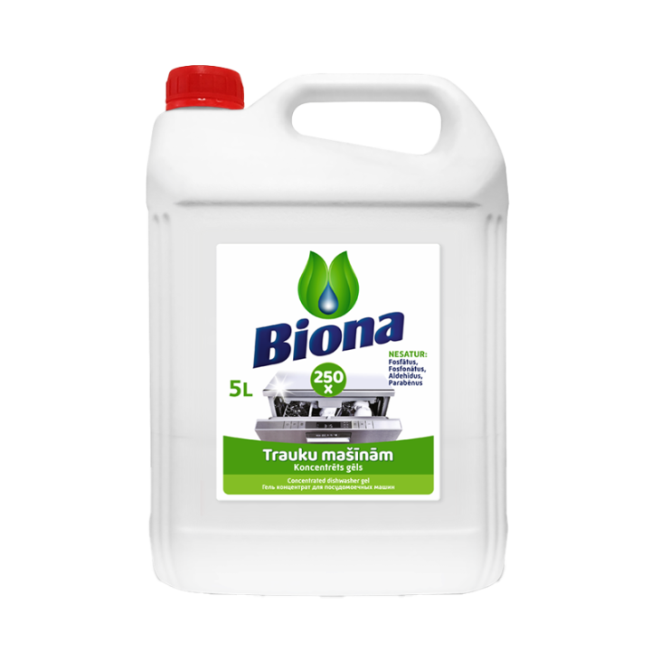 BIONA gel pour lave-vaisselle - plusieurs volumes