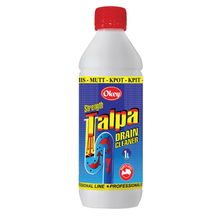 TALPA – limpiador líquido para atascos de tuberías – 1L