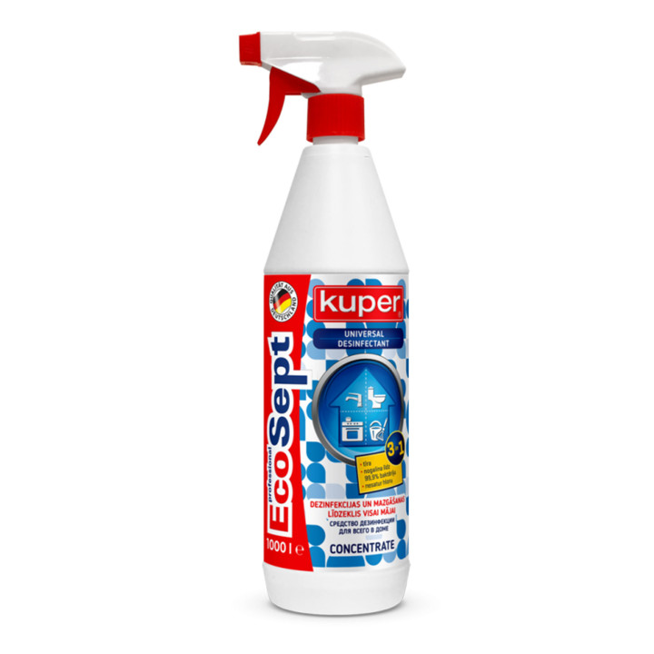 KUPER – EcoSept – Limpiador y Desinfectante de Superficies – varios tamaños