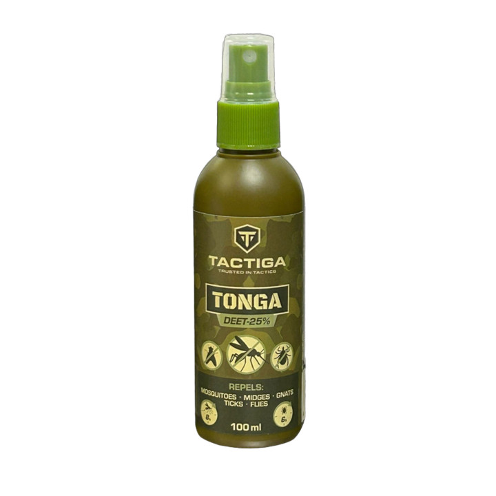 TACTIGA – Tonga – DEET 25 – Insect, Mosquito and Tick Repellent – 100 ml
