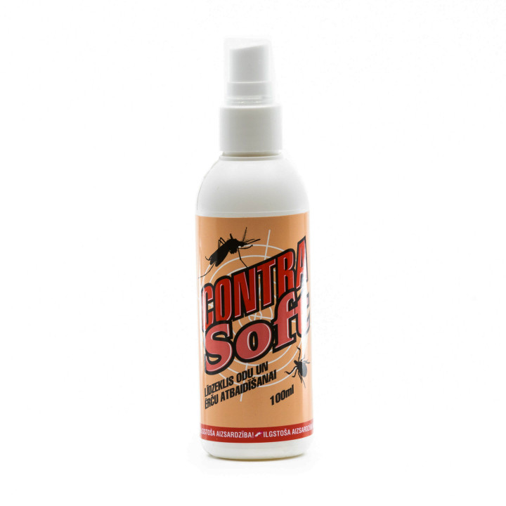 CONTRA - Soft - Līdzeklis odu un ērču atbaidīšanai - 100ml