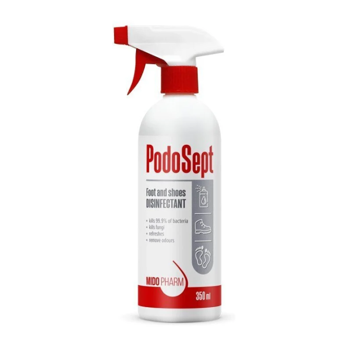 MIDOPHARM – PodoSept – средство для дезинфекции ног - разные размеры