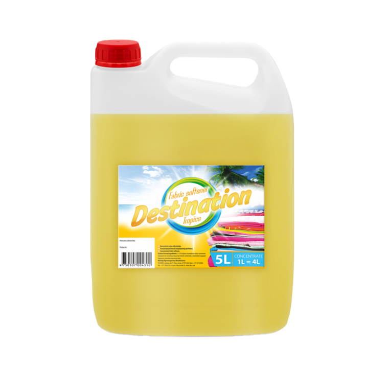 DESTINATION Tropics - veļas mīkstinātājs, konc. - 5L