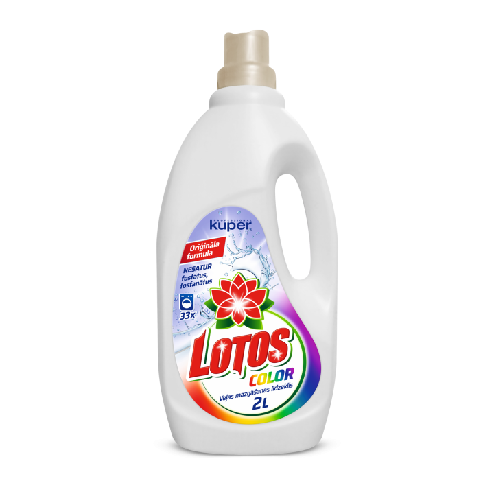 LOTOS Color : Détergent pour linge coloré – 2 L