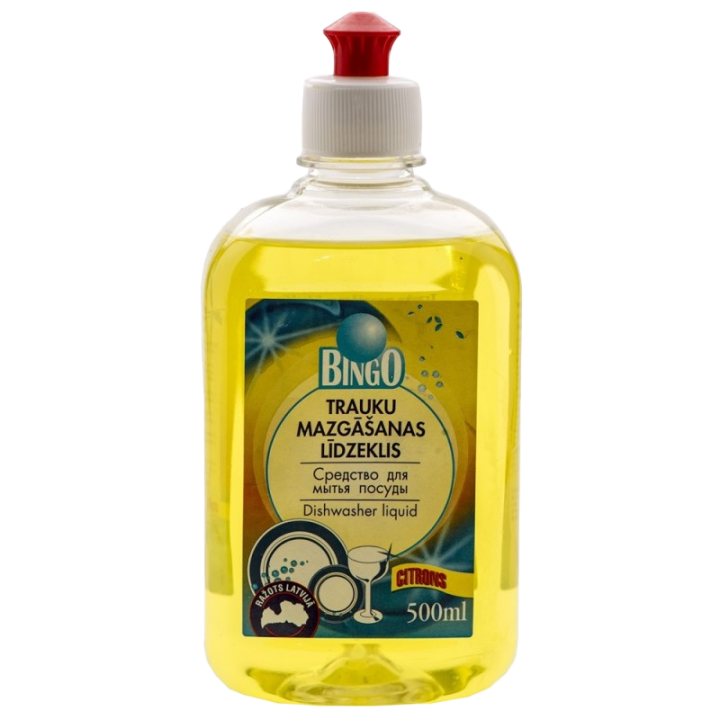 Bingo Citron – dishwashing liquid – different volumes