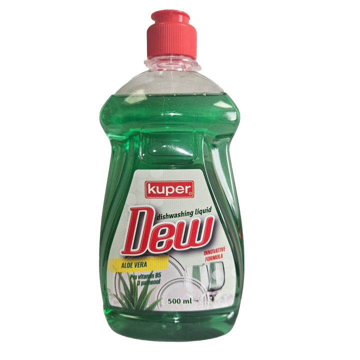 KUPER Dew -  Aloe Vera -līdzeklis trauku mazgāšanai - 0.5L
