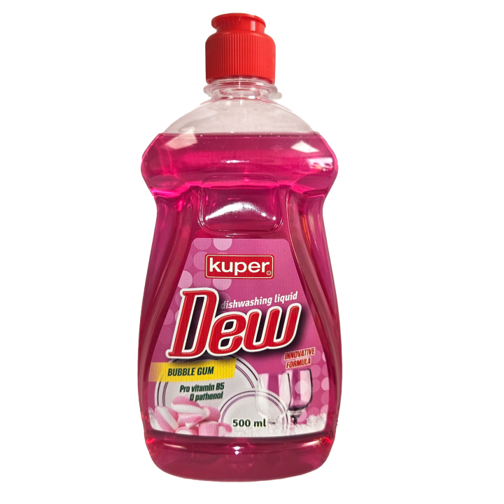 KUPER Dew Bubble Gum – liquide vaisselle – 0,5 L