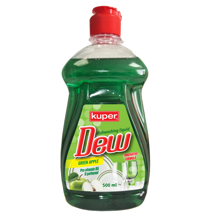 KUPER Dew Green apple - trauku mazgāšanas līdzeklis - 0.5L